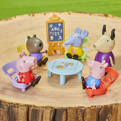 Peppa Pig Peppa's Playgroup 5 Figure Playset with Accessories