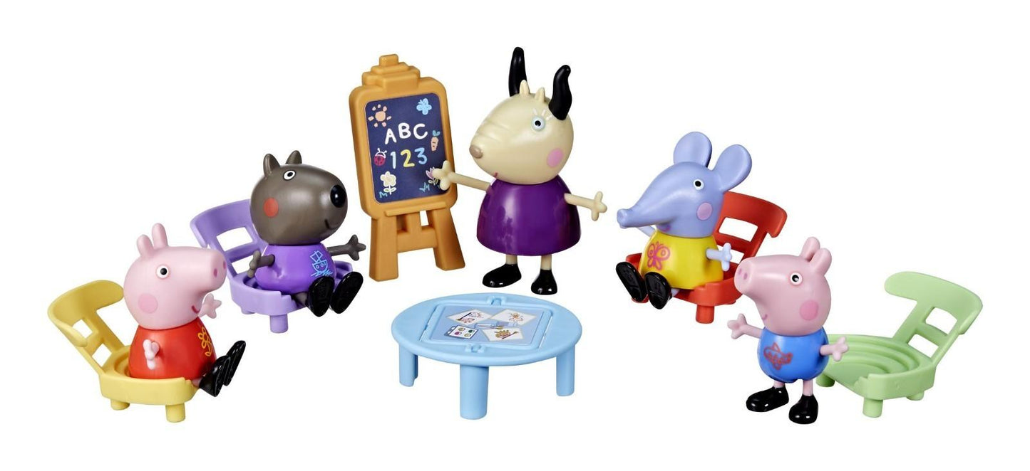 Peppa Pig Peppa's Playgroup 5 Figure Playset with Accessories
