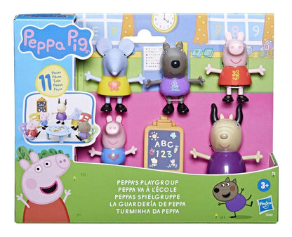 Peppa Pig Peppa's Playgroup 5 Figure Playset with Accessories