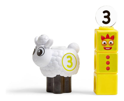 Numberblocks Sheep Farm Education Mathematics Activity Set