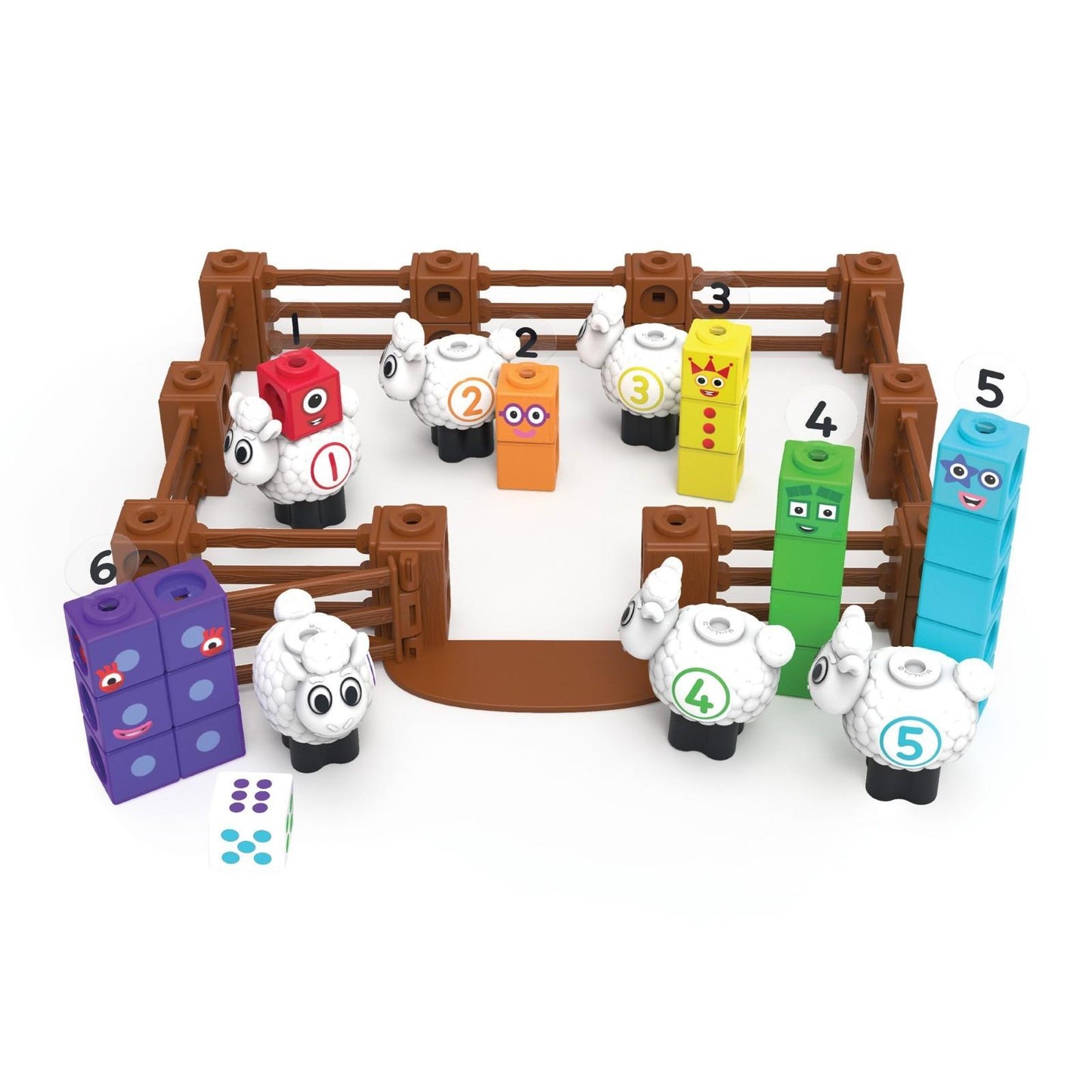 Numberblocks Sheep Farm Education Mathematics Activity Set