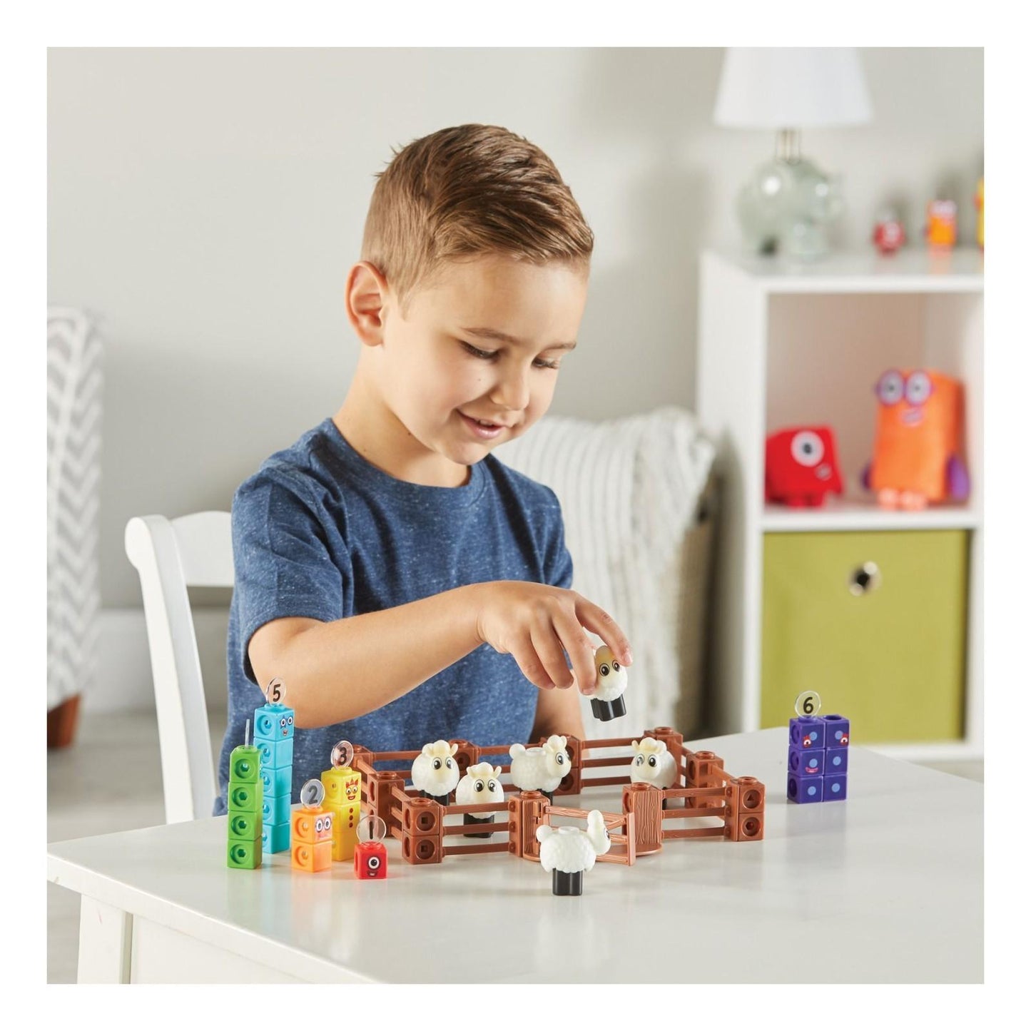 Numberblocks Sheep Farm Education Mathematics Activity Set