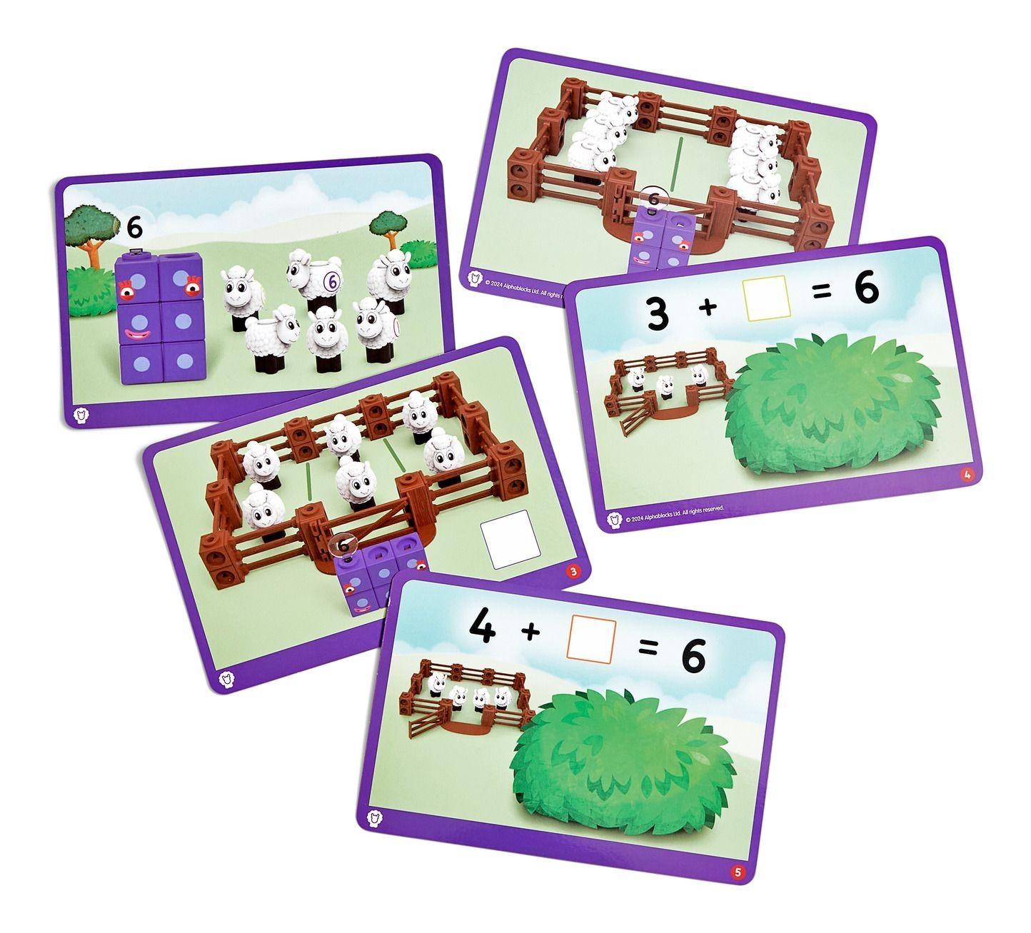 Numberblocks Sheep Farm Education Mathematics Activity Set