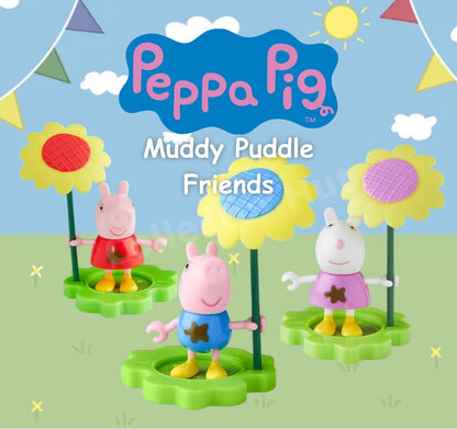 Peppa Pig Muddy Puddle Friends Figures with Accessory