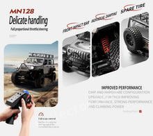 MN128 RC Rock Crawler 1:12 Scale Premium Design Upgradable