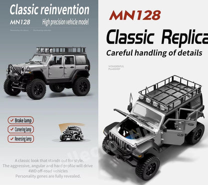 MN128 RC Rock Crawler 1:12 Scale Premium Design Upgradable