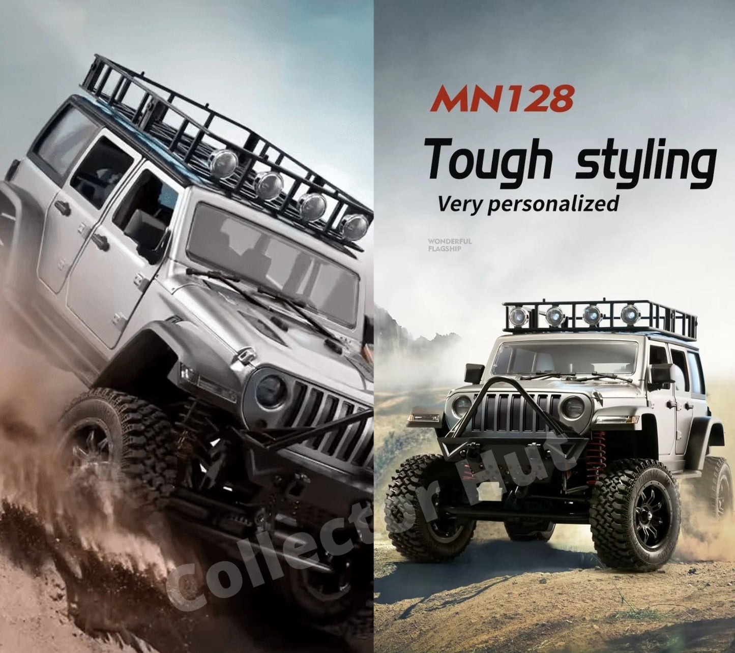 MN128 RC Rock Crawler 1:12 Scale Premium Design Upgradable