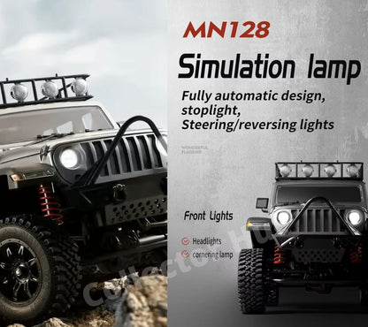 MN128 RC Rock Crawler 1:12 Scale Premium Design Upgradable