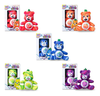 Care Bears Micro Teenies Wave 2 Fruity Bears 5 Pack Mini Plush Toys