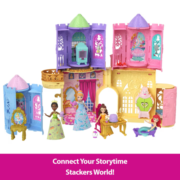 Disney Princess Storytime Stackers Stackable Tower Surprise Figure + Accessories