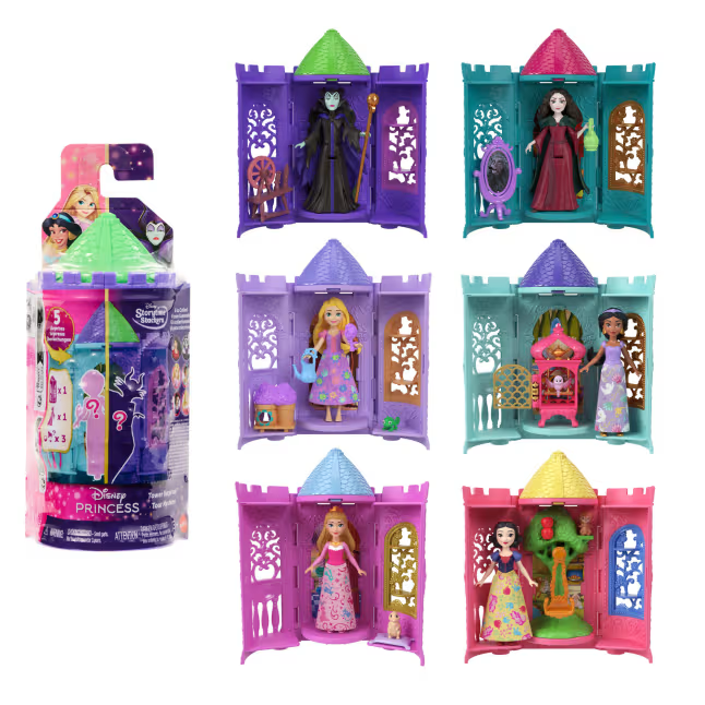 Disney Princess Storytime Stackers Stackable Tower Surprise Figure + Accessories