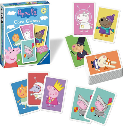 Peppa Pig Card Games for Kids Age 3+ Snap, Happy Family Ravensburger