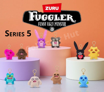 Fugglers 5" Plush Toy Keyrings Series 5 Pick a Character!