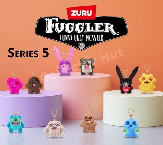 Fugglers 5" Plush Toy Keyrings Series 5 Pick a Character!