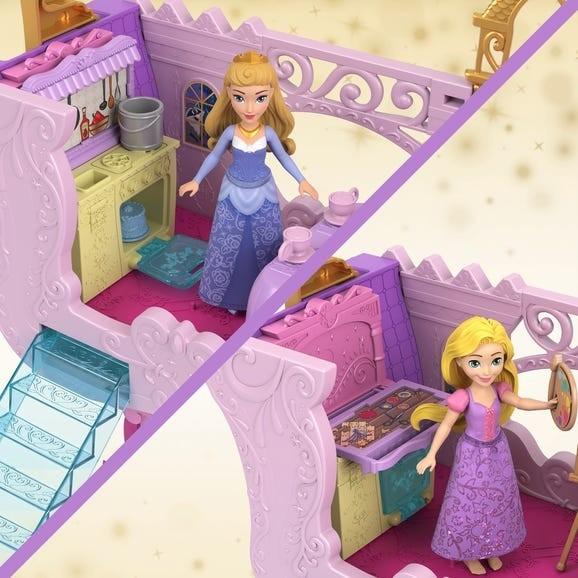 Disney Princess Carriage to Castle 2 in 1 Mini Figure Playset