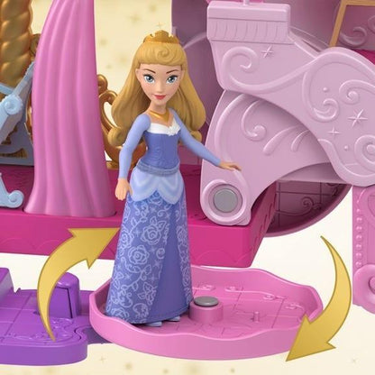 Disney Princess Carriage to Castle 2 in 1 Mini Figure Playset