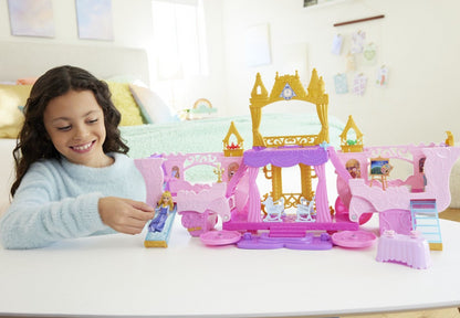 Disney Princess Carriage to Castle 2 in 1 Mini Figure Playset