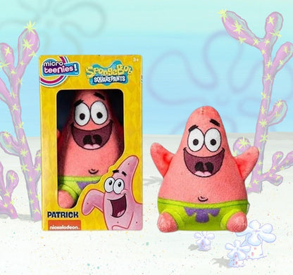 SpongeBob SquarePants Micro Teenies Plushies Set Exclusive Collector 5-Pack