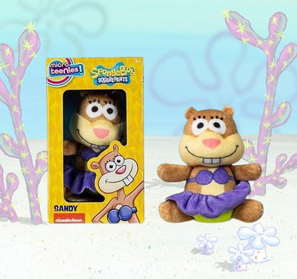 SpongeBob SquarePants Micro Teenies Plushies Set Exclusive Collector 5-Pack