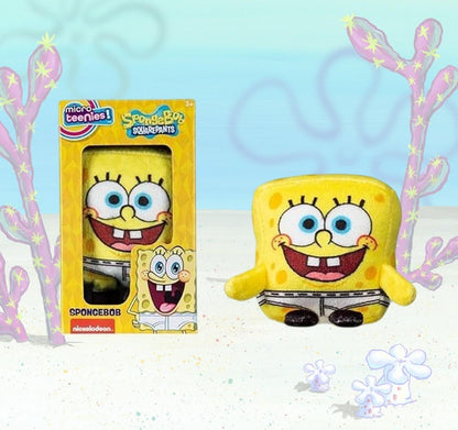 SpongeBob SquarePants Micro Teenies Plushies Set Exclusive Collector 5-Pack