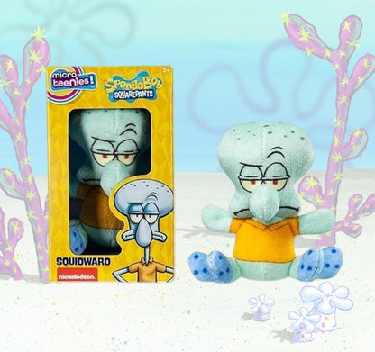 SpongeBob SquarePants Micro Teenies Plushies Set Exclusive Collector 5-Pack