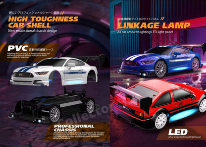 Drift RC Car 1:24 Scale High Speed Remote Control 4WD 2.4Ghz 2024 Series