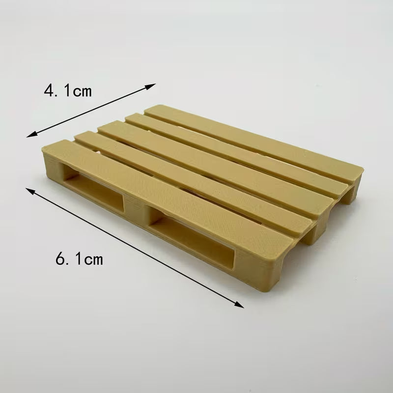 RC Truck Wooden Pallet Accessory Decoration 1:10 1:12 1:14 Scale Sizes