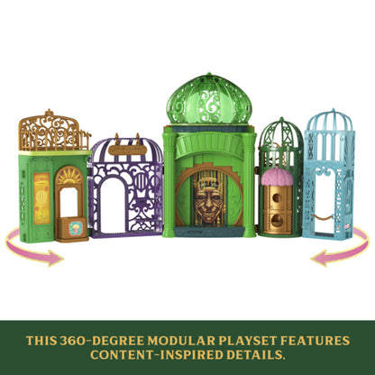 Wicked Emerald City Playset with Glinda & Elphaba Small Dolls