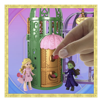 Wicked Emerald City Playset with Glinda & Elphaba Small Dolls