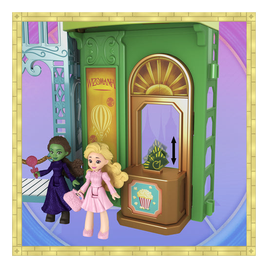 Wicked Emerald City Playset with Glinda & Elphaba Small Dolls