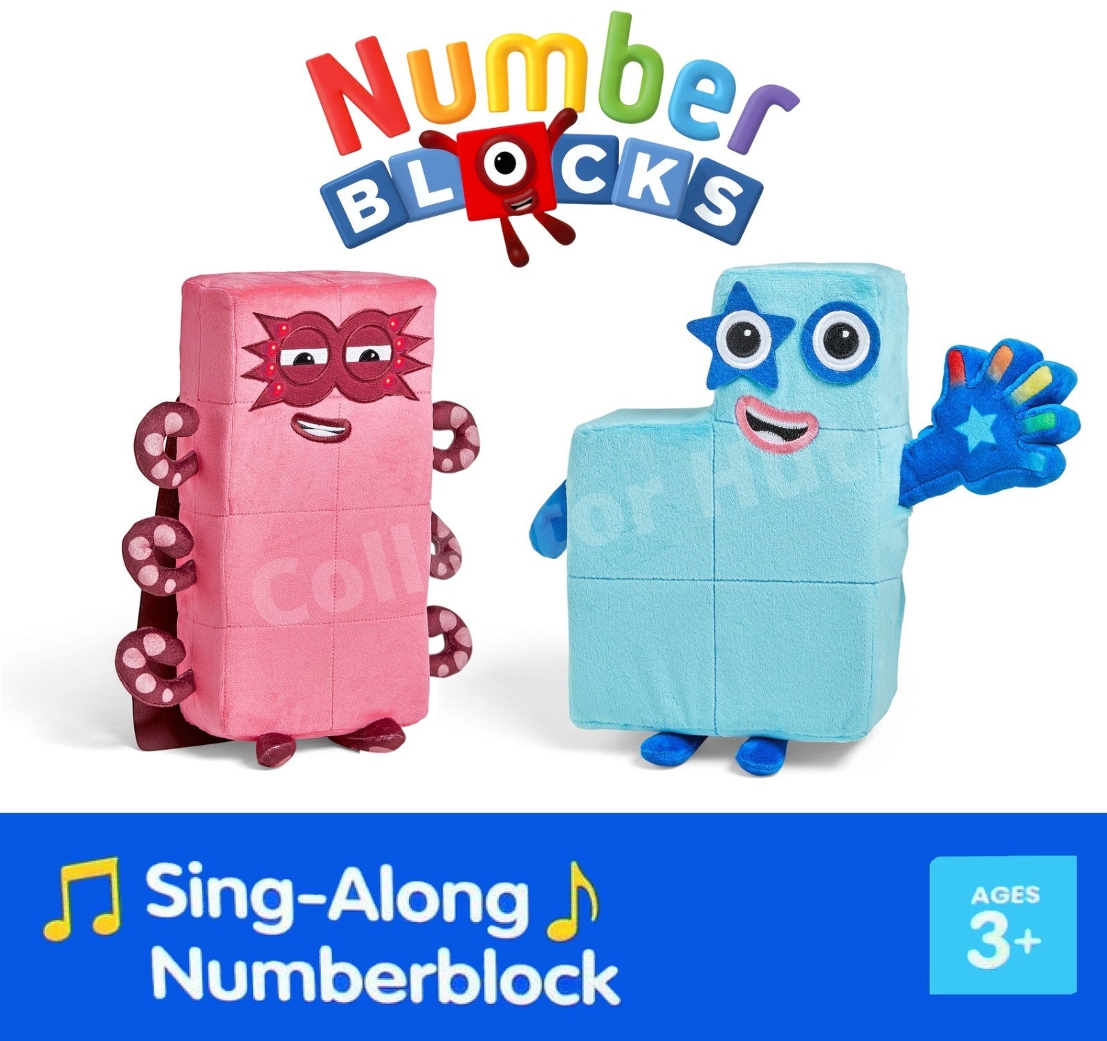 Numberblocks Sing-Along Plush Toys CBeebies AWARD WINNING โ Collector Hut