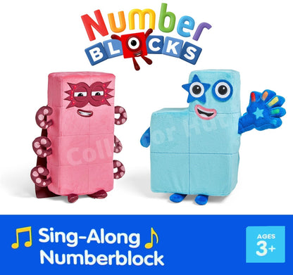 Numberblocks Sing-Along Plush Toys CBeebies AWARD WINNING