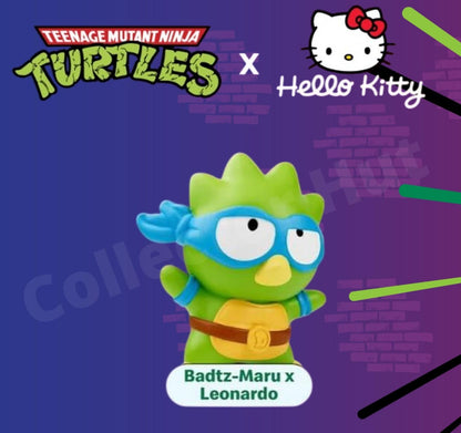 Teenage Mutant Ninja Turtles x Hello Kitty McDonalds Happy Meal Toys TMNT