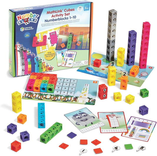 Numberblocks Friends Mathlink Activity Sets Cubes 1-30 Educational Toys CBeebies