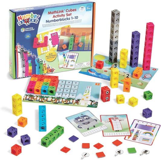Numberblocks Friends Mathlink Activity Sets Cubes 1-30 Educational Toys CBeebies