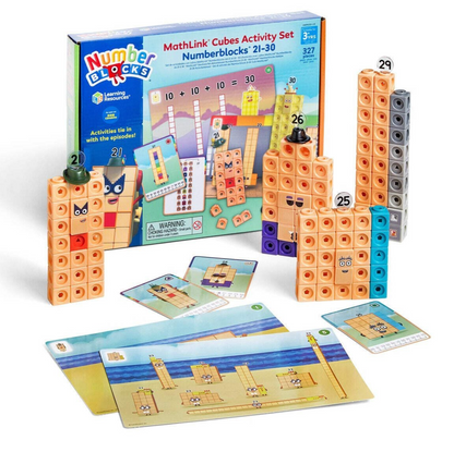 Numberblocks Friends Mathlink Activity Sets Cubes 1-30 Educational Toys CBeebies