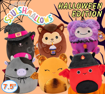 Squishmallows 7.5" Halloween Edition Plush Toys