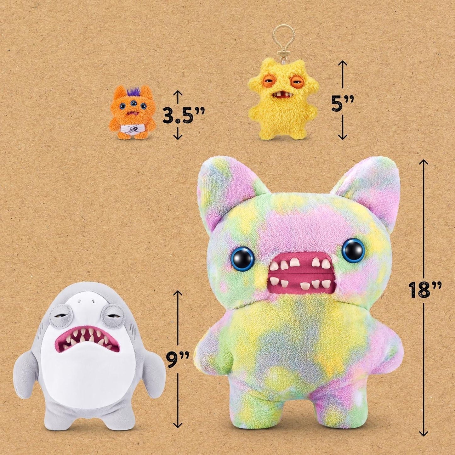 Fuggler Jaws 50th Anniversary Limited Edition ZURU Plush **BRAND NEW**