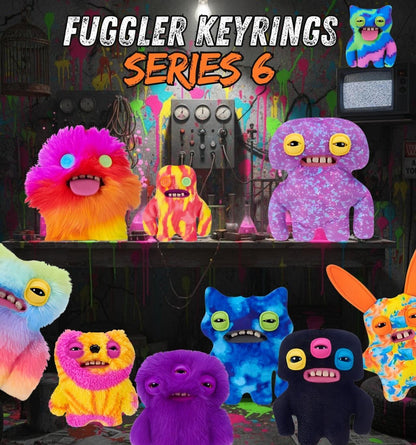 Fugglers 5" Plush Toy Keyrings Series 6 Pick a Character!