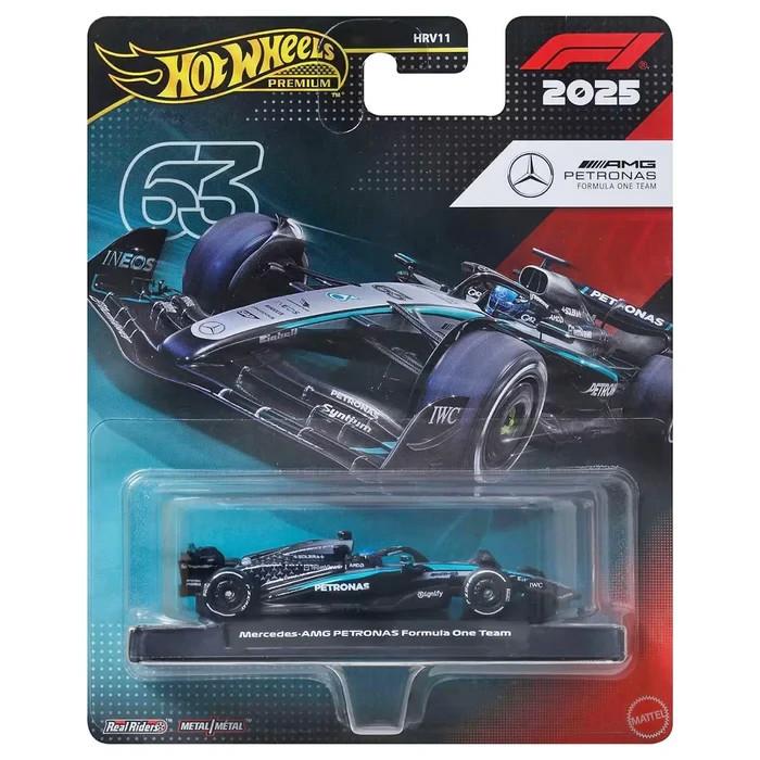 Hot Wheels Premium Formula 1 Team Racing 2025 Season 1:64 Scale Die Cast