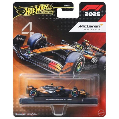 Hot Wheels Premium Formula 1 Team Racing 2025 Season 1:64 Scale Die Cast