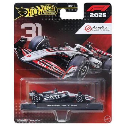 Hot Wheels Premium Formula 1 Team Racing 2025 Season 1:64 Scale Die Cast