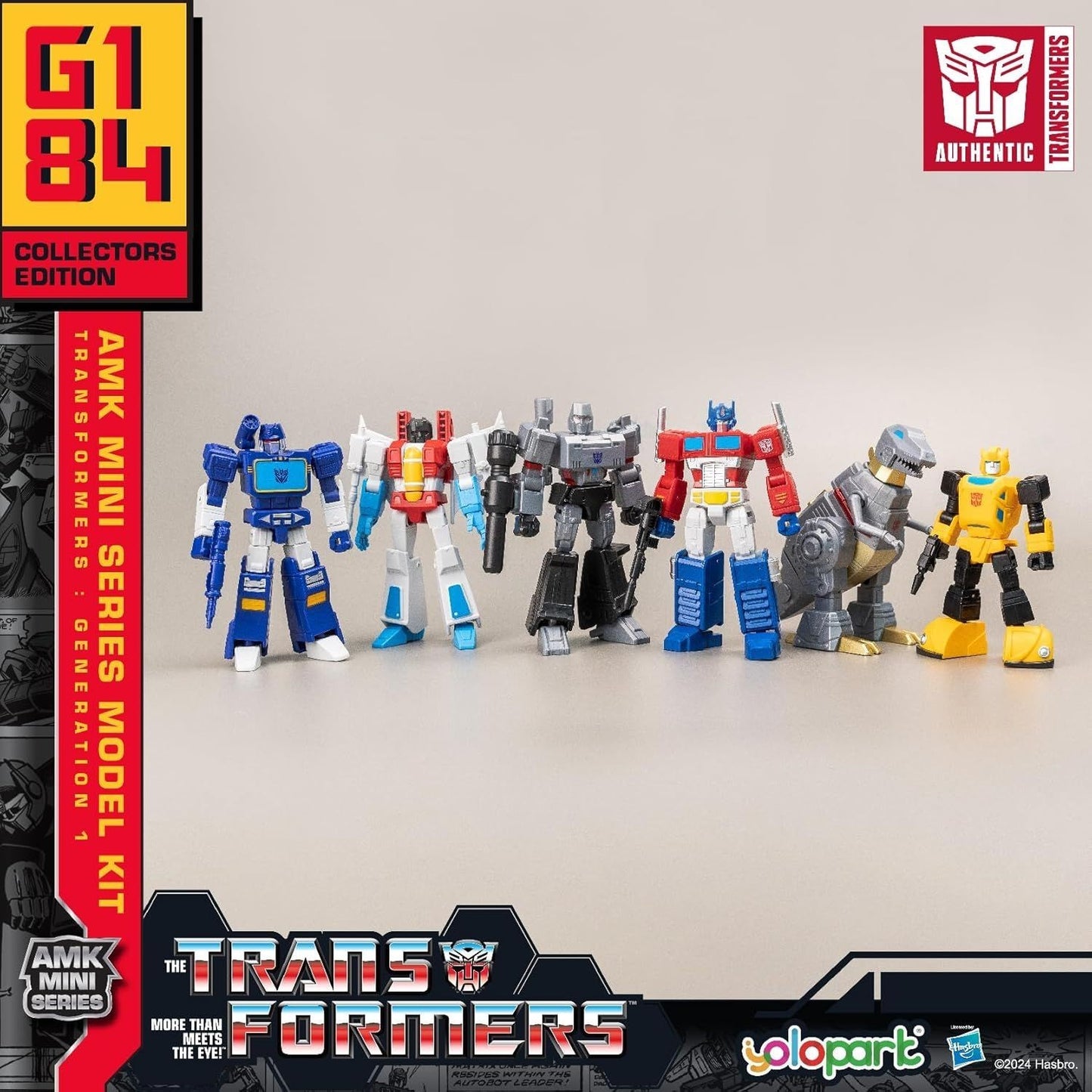 Transformers Generation One Mini Series Model Kits 10cm Hasbro Yolopark