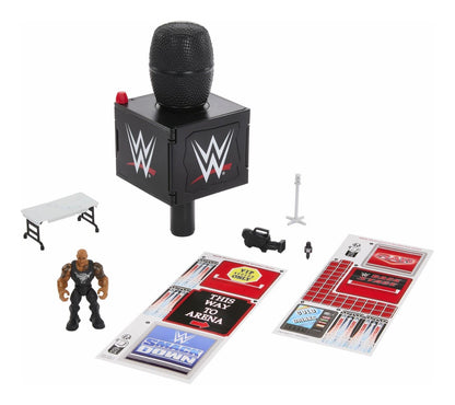 WWE Knuckle Crunchers Final Boss Microphone Playset