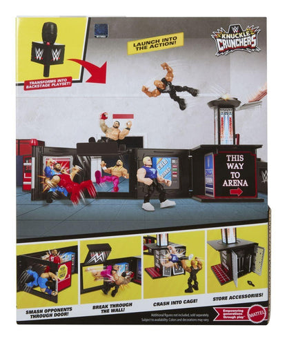 WWE Knuckle Crunchers Final Boss Microphone Playset