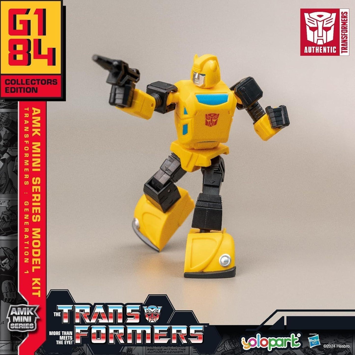 Transformers G1 Mini Action Figure Model Kit 6 Pack Combo Set Yolopark