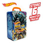 Hot Wheels Monster Trucks Tin Storage Case for 6 Trucks