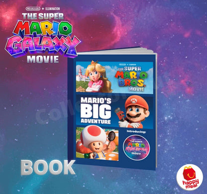 Super Mario Galaxy Movie Happy Meal 2026 Hanger Figures
