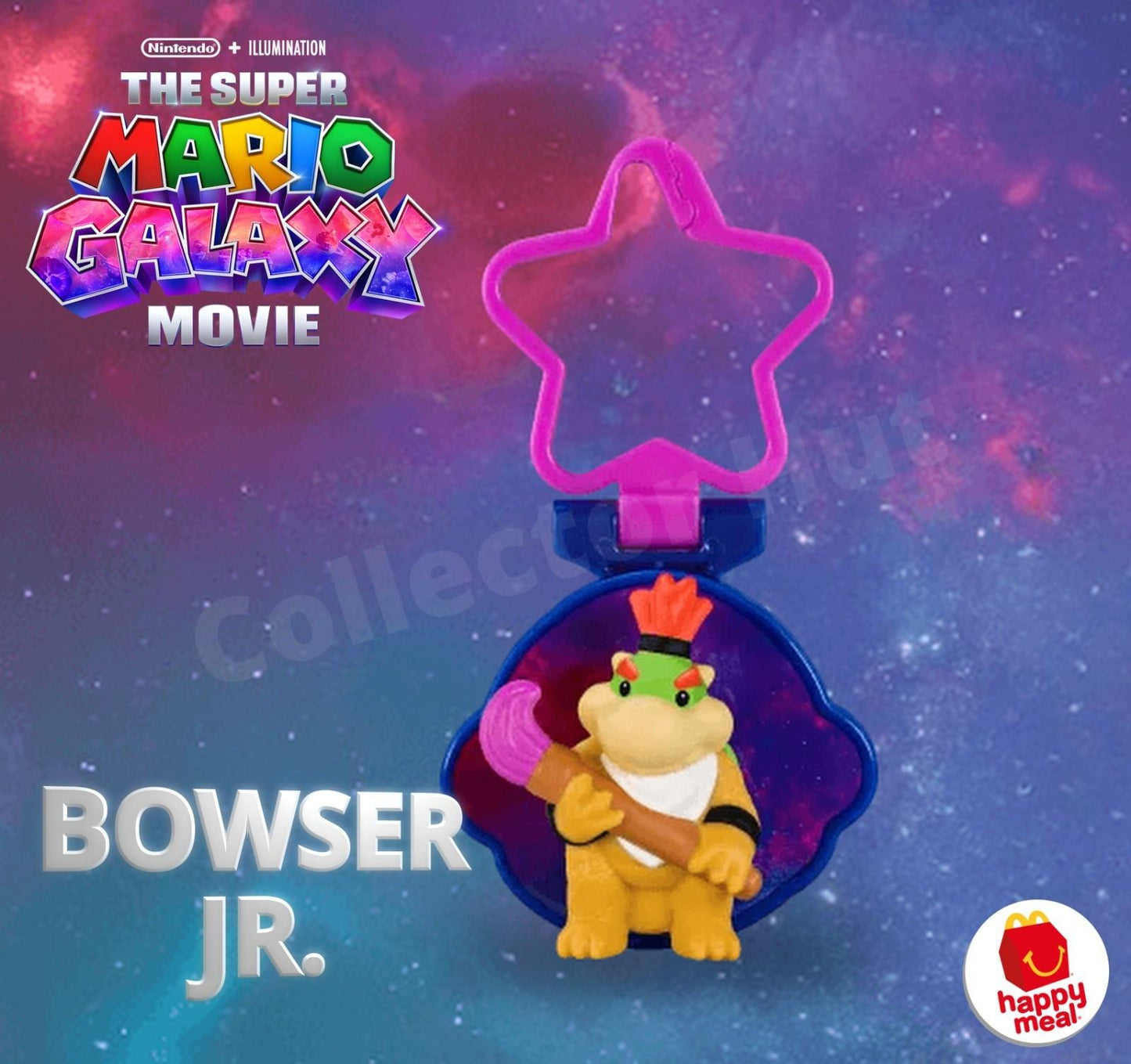 Super Mario Galaxy Movie Happy Meal 2026 Hanger Figures