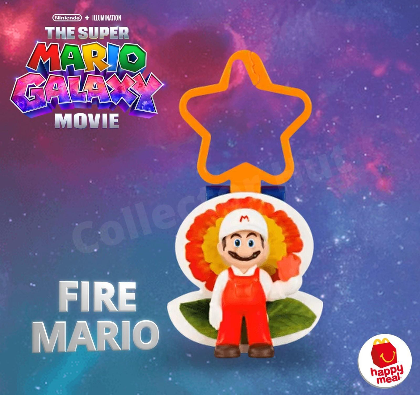Super Mario Galaxy Movie Happy Meal 2026 Hanger Figures